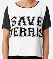 save ferris Chiffon Top