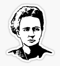 Marie Curie Sticker