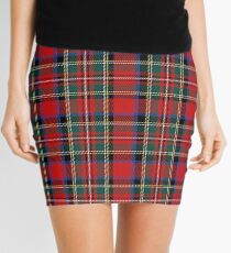 tartan stuart outlander Mini Skirt