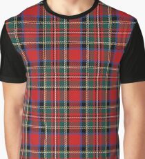 Schottenkaro-Outlander Grafik T-Shirt