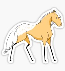Palomino Appaloosa Horse Sticker