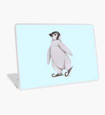 Skating Penguin - Ice Skating Penguin Laptop Skin