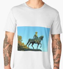 General John Logan On Horseback Men's Premium T-Shirt