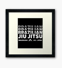 JIU JITSU - BRAZILIAN JIU JITSU Framed Print