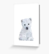 Little Polar Bear Greeting Card