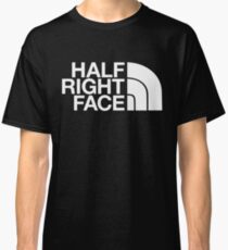 Half Right Face Classic T-Shirt