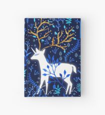 Cuaderno de tapa dura Deericorn en azul