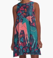 Unicorn Land A-Line Dress