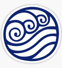 Waterbending Blue Sticker