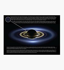 Pale Blue Dot Photographic Print
