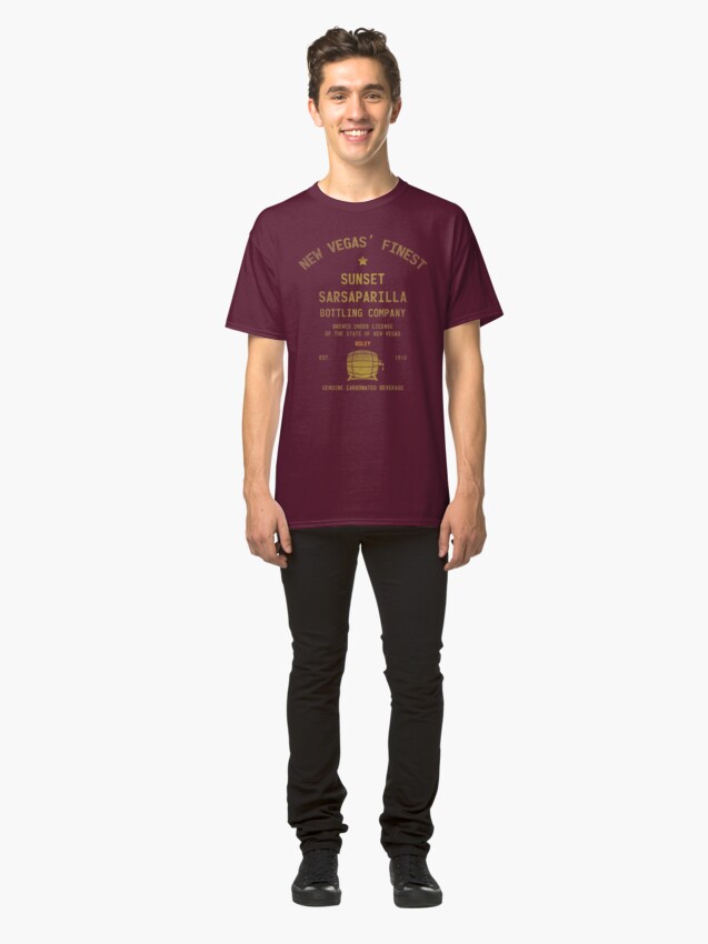 Alternate view of Sunset Sarsaparilla Classic T-Shirt