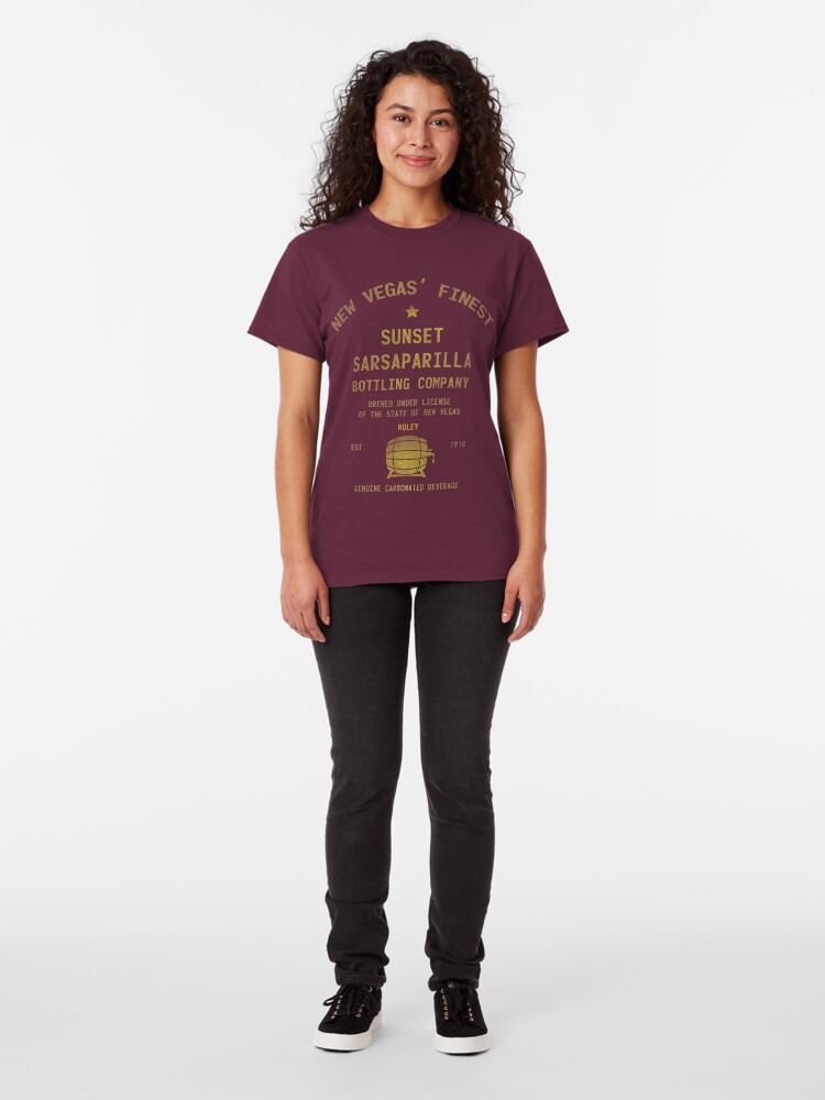 Alternate view of Sunset Sarsaparilla Classic T-Shirt