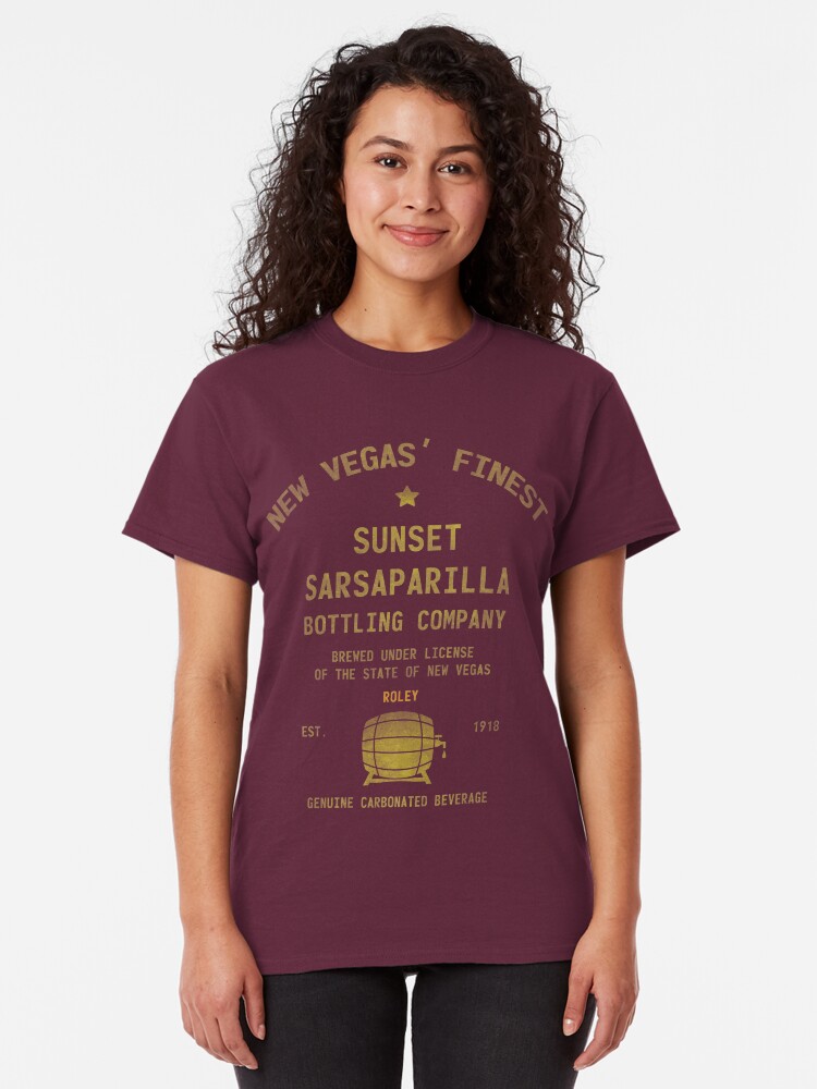 Alternate view of Sunset Sarsaparilla Classic T-Shirt