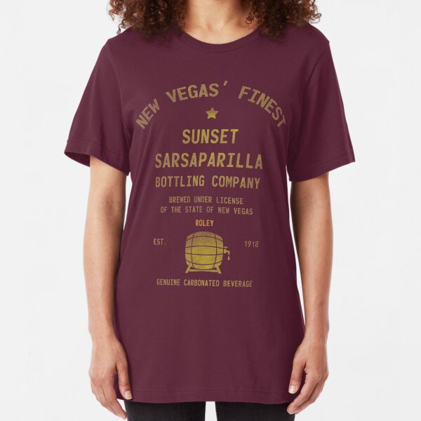 Sunset Sarsaparilla Slim Fit T-Shirt