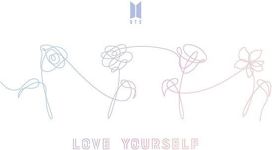 "BTS LOVE YOURSELF FLOWERS ALL - WHITE" Poster by YOSHFRIDAYS | Redbubble