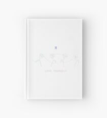 BTS LOVE YOURSELF FLOWERS ALL - WHITE Hardcover Journal