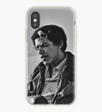 Vinilo o funda para iPhone Young Barack Obama - Fumar Imprimir