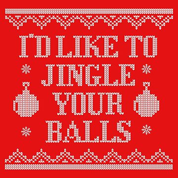 I like your hot sale balls christmas sweater