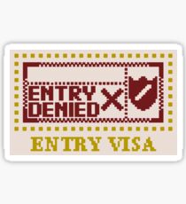 Entry Denied V2 Sticker