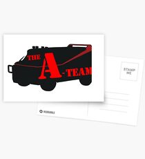 The A-Team! Postcards