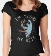 Sloth Shirt Women's Fitted Scoop T-Shirt