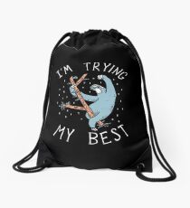 Sloth Shirt Drawstring Bag