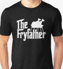 The Fryfather Thanksgiving Turkey Fryer Dad Design Unisex T-Shirt