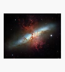 Hubble Space Telescope Print 0007 - Starburst Galaxy M82 - hs-2006-14-a-full_jpg Photographic Print