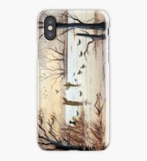 Setting Out The Decoys II iPhone Case