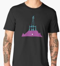 ABOVE BETWEEN BELOW Men's Premium T-Shirt