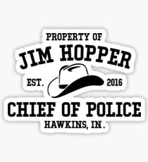Jim Hopper Sticker