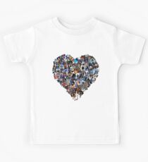 L.O.V.E MJJ Mosaic Heart Kids Tee
