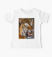 Camiseta para bebés Rugido del tigre siberiano