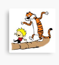 Calvin & Hobbes Canvas Print