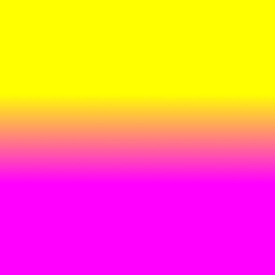 Neon Yellow And Bright Hot Pink Ombré Shade Color Fade Photographic Print By Podartist Redbubble 9626