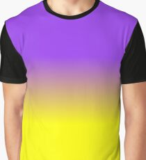 colour fade t shirt