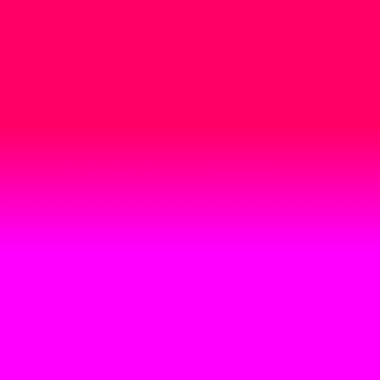 "Hot Pink and Neon Pink Ombre Shade Color Fade" Photographic Print by