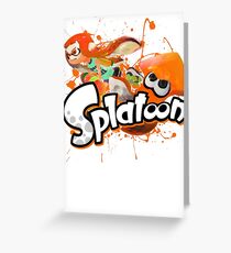 Splatoon - Inkling Greeting Card