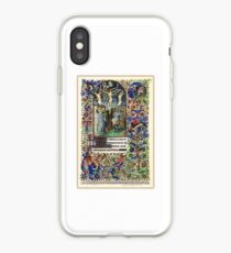Illuminated New Testaments Christ's Crucifixion iPhone Case