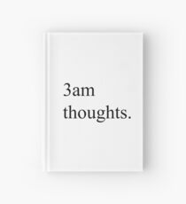 3 Uhr Gedanken. Notizbuch