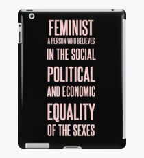 FEMINIST iPad Case/Skin