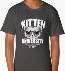 Kitten University - Grey 2 Long T-Shirt