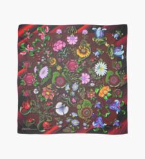 D1G1TAL-M00DZ ~ FOLKART ~ FLORAL ~ Kunterbunt Floral Medley by tasmanianartist Scarf