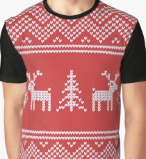 ugly knitting xmas Graphic T-Shirt