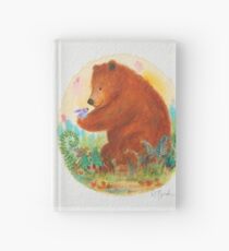 bear and bunny Hardcover Journal