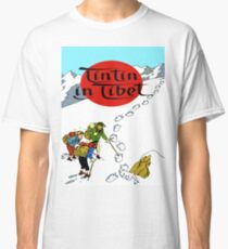 Tintin in tibet cover poster Classic T-Shirt