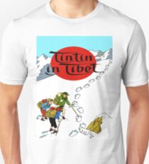 Tintin in tibet cover poster Unisex T-Shirt