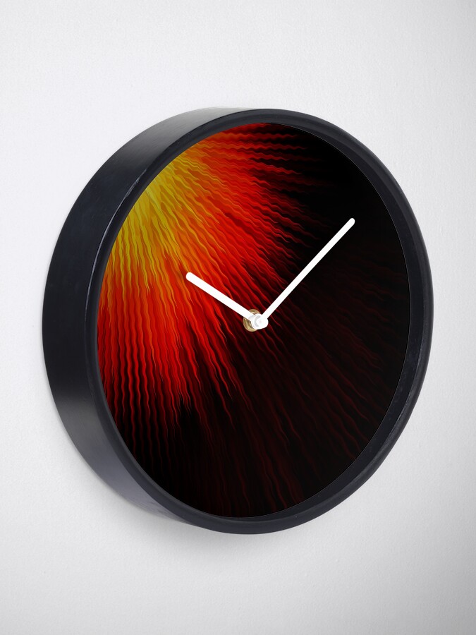 Alternate view of Fiery sun Clock