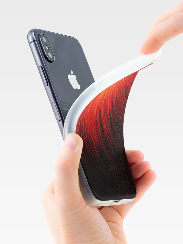 Alternate view of Fiery sun iPhone Case & Cover