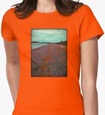 Seaside Serenity Women's Fitted T-Shirt